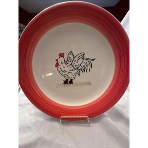 Vintage Tabletops Avenue Rhonda Rooster 10½”  Plates Set Of 4